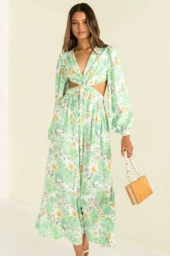 Sundae Muse New Arrivals Havana Dress / Green