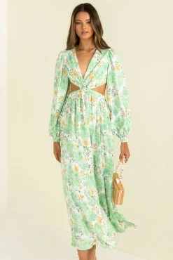 Sundae Muse New Arrivals Havana Dress / Green