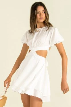 Sundae Muse Madeline Dress / White
