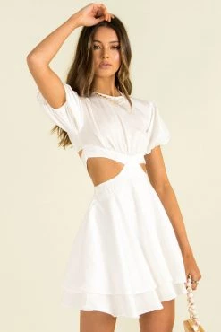 Sundae Muse Madeline Dress / White