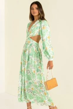 Sundae Muse New Arrivals Havana Dress / Green