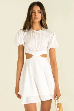 Sundae Muse Madeline Dress / White