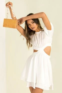 Sundae Muse Madeline Dress / White