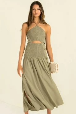 Sundae Muse Mirage Dress / Khaki New Arrivals