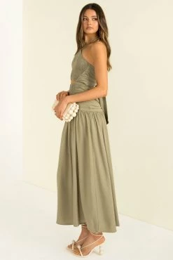 Sundae Muse Mirage Dress / Khaki New Arrivals