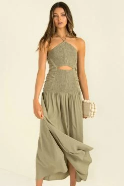 Sundae Muse Mirage Dress / Khaki New Arrivals