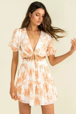 Sundae Muse Kirralee Dress / Orange DRESSES 45 Sundae Muse Kirralee Dress / Orange DRESSES