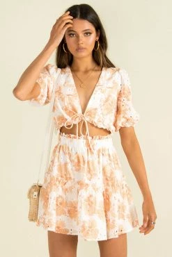 Sundae Muse Kirralee Dress / Orange DRESSES 40 Sundae Muse Kirralee Dress / Orange DRESSES