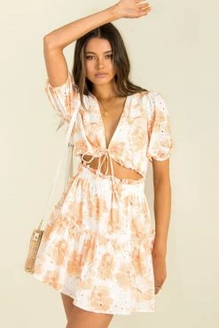 Sundae Muse Kirralee Dress / Orange DRESSES 44 Sundae Muse Kirralee Dress / Orange DRESSES