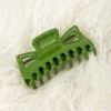 Sundae Muse Glossy Claw Clip / Green