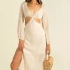 Sundae Muse New Arrivals Palm Dress / Natural 1 Sundae Muse New Arrivals Palm Dress / Natural