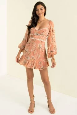 Sundae Muse Nicole Dress / Peach New Arrivals