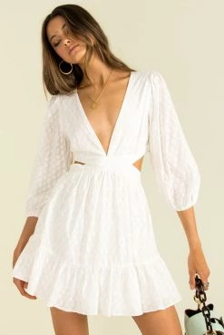 Sundae Muse Monty Dress / White