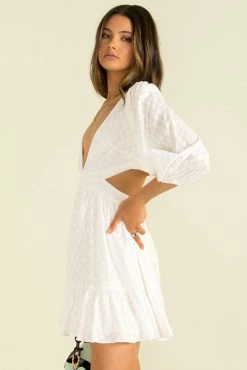 Sundae Muse Monty Dress / White