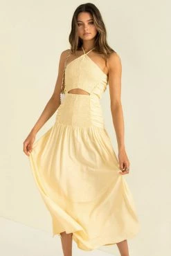 Sundae Muse Mirage Dress / Yellow