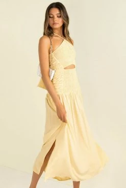 Sundae Muse Mirage Dress / Yellow