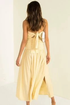 Sundae Muse Mirage Dress / Yellow