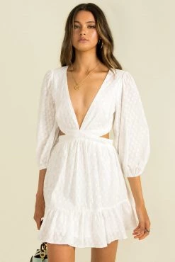 Sundae Muse Monty Dress / White