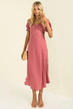 Sundae Muse New Arrivals Kristen Dress / Rose