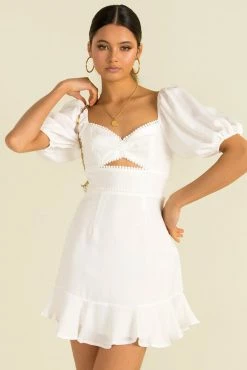 Sundae Muse Gabby Dress / White New Arrivals 22 Sundae Muse Gabby Dress / White New Arrivals