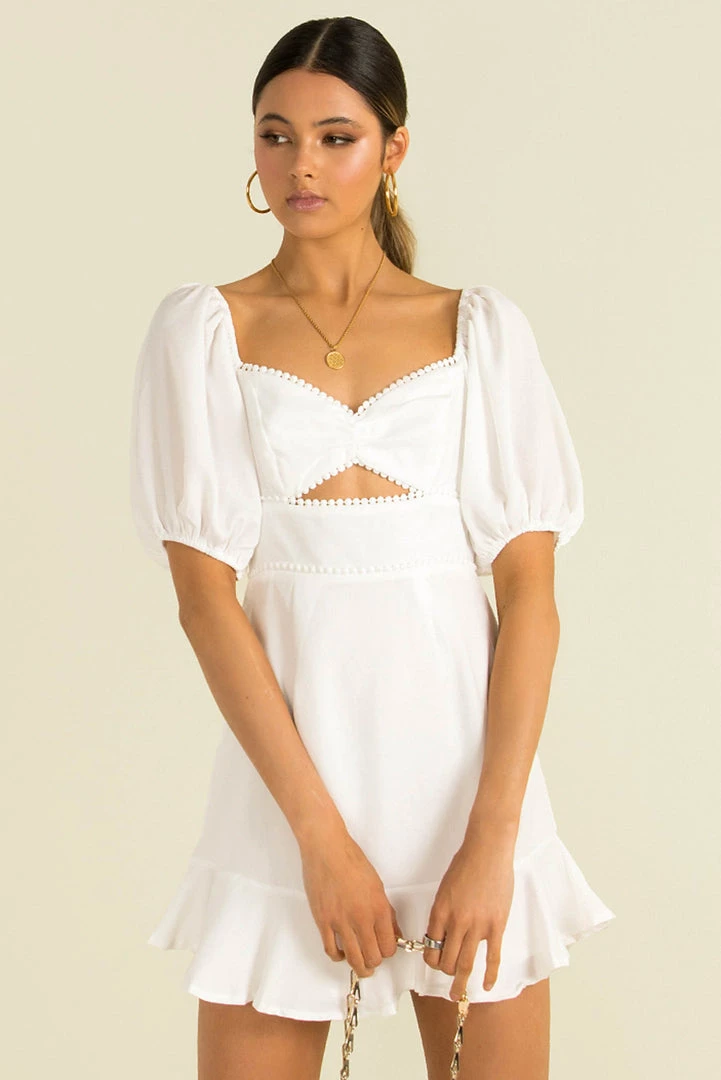 Sundae Muse Gabby Dress / White New Arrivals 13 Sundae Muse Gabby Dress / White New Arrivals