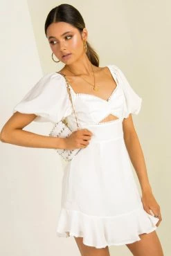 Sundae Muse Gabby Dress / White New Arrivals 20 Sundae Muse Gabby Dress / White New Arrivals