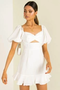Sundae Muse Gabby Dress / White New Arrivals 25 Sundae Muse Gabby Dress / White New Arrivals