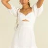 Sundae Muse Gabby Dress / White New Arrivals