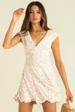 Sundae Muse Tiff Dress / Pink Floral