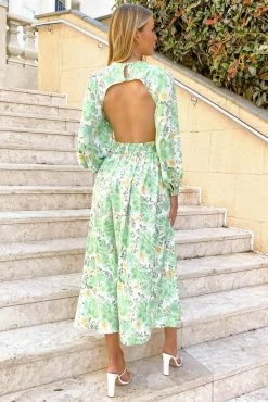Sundae Muse New Arrivals Havana Dress / Green