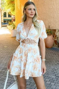 Sundae Muse Kirralee Dress / Orange DRESSES 26 Sundae Muse Kirralee Dress / Orange DRESSES