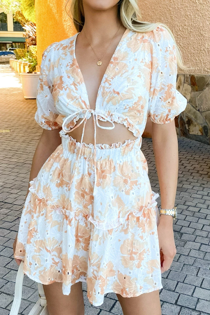 Sundae Muse Kirralee Dress / Orange DRESSES 12 Sundae Muse Kirralee Dress / Orange DRESSES