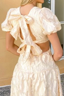 Sundae Muse Rhianne Dress / Cream