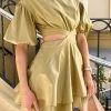 Sundae Muse Vita Dress / Khaki DRESSES