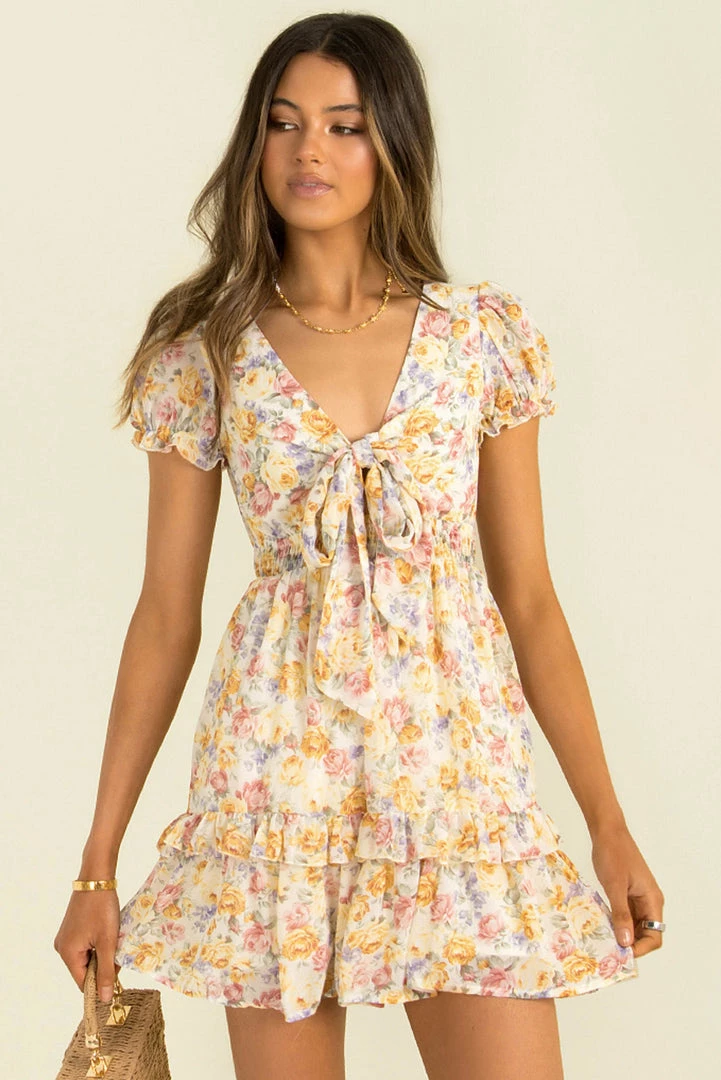 Sundae Muse Genevieve Dress / Cream 3 Sundae Muse Genevieve Dress / Cream