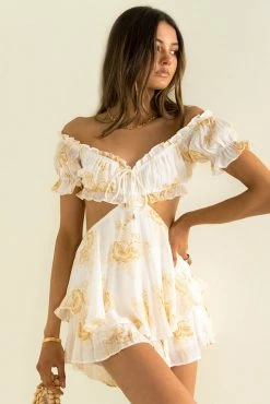 Sundae Muse Sway Playsuit / Yellow 21 Sundae Muse Sway Playsuit / Yellow