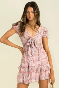 Sundae Muse DRESSES Genevieve Dress / Pink