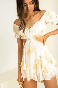 Sundae Muse Sway Playsuit / Yellow 20 Sundae Muse Sway Playsuit / Yellow