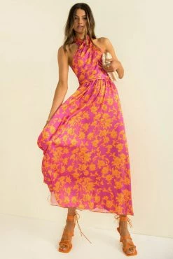 Sundae Muse New Arrivals Rafael Dress / Magenta