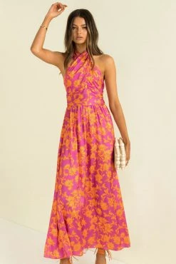 Sundae Muse New Arrivals Rafael Dress / Magenta