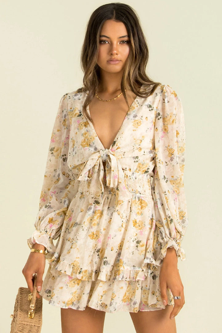 Sundae Muse Alani Dress / Cream DRESSES 3 Sundae Muse Alani Dress / Cream DRESSES