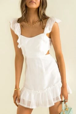 Sundae Muse Emerson Dress / White DRESSES