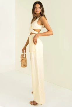 Sundae Muse Estella Pants / Lemon