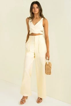 Sundae Muse Estella Pants / Lemon