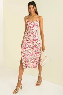 Sundae Muse Sofia Dress / Pink Floral