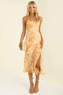 Sundae Muse New Arrivals Estelle Dress / Orange 21 Sundae Muse New Arrivals Estelle Dress / Orange