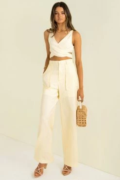 Sundae Muse Estella Pants / Lemon