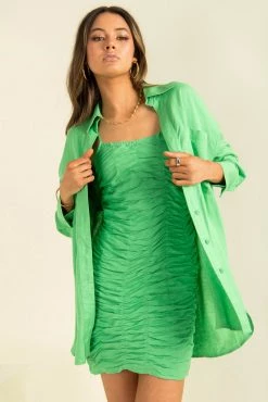 Sundae Muse Cabana Shirt / Green 30 Sundae Muse Cabana Shirt / Green