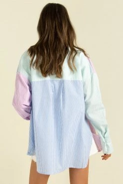 Sundae Muse Murphy Shirt / Multi Stripe 15 Sundae Muse Murphy Shirt / Multi Stripe