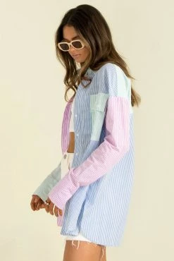 Sundae Muse Murphy Shirt / Multi Stripe 12 Sundae Muse Murphy Shirt / Multi Stripe